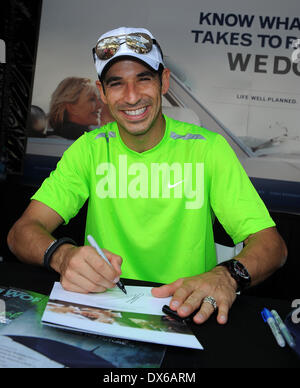 Helio Castroneves 23rd Annual Chris Evert/Raymond James Pro-Celebrity Tennis Classic at Delray Beach Tennis Center Delray Beach, Florida - 28.10.12 Featuring: Helio Castroneves Where: FL, United States When: 28 Oct 2012 Stock Photo