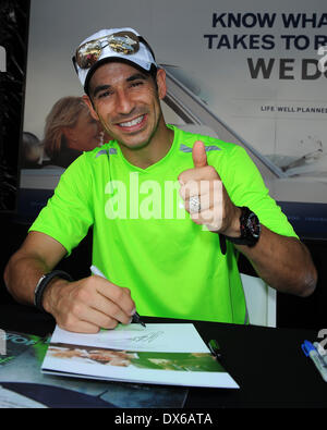 Helio Castroneves 23rd Annual Chris Evert/Raymond James Pro-Celebrity Tennis Classic at Delray Beach Tennis Center Delray Beach, Florida - 28.10.12 Featuring: Helio Castroneves Where: FL, United States When: 28 Oct 2012 Stock Photo