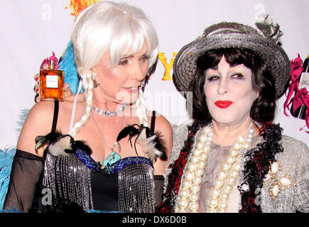 Debbie Harry and Bette Midler attending the 17th Annual NYRP Halloween Benefit Gala, held at the Waldorf-Astoria Hotel. Featuri Stock Photo