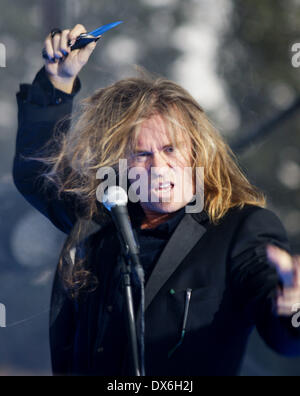 Val Kilmer on the set of 'Untitled Terrence Malick Project' at the Fun Fun Fun Fest Austin, Texas - 02.11.12 Featuring: Val Kil Stock Photo