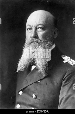 ALFRED von TIRPITZ (1849-1930) German admiral Stock Photo
