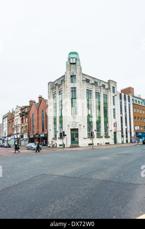 Built between 1928 and 1930, the Bank of Ireland was designed by JV Downes of Dublin architects' McDonnell and Dixon. Stock Photo