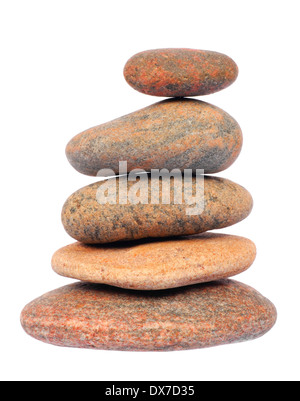 Pyramid Of Stones Stock Photo