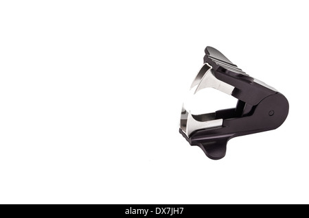staple remover on a white background Stock Photo