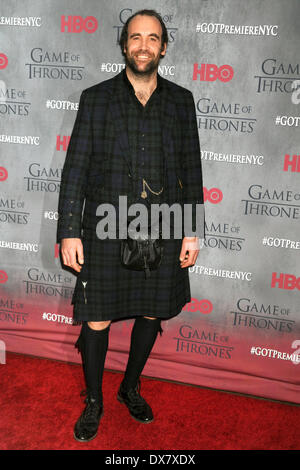 Rory McCann attending the 'Game Of Thrones' Season 4 premiere at Avery Fisher Hall, Lincoln Center on March 18, 2014 in New York City/picture alliance Stock Photo