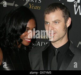 Angela Howard and Matt Stone BAFTA Los Angeles 2012 Britannia Awards Presented by BBC America held at Beverly Hilton Hotel Beverly Hills, California - 07.11.12 Featuring: Angela Howard and Matt Stone Where: Beverly Hills, California, United States When: 07 Nov 2012 Stock Photo