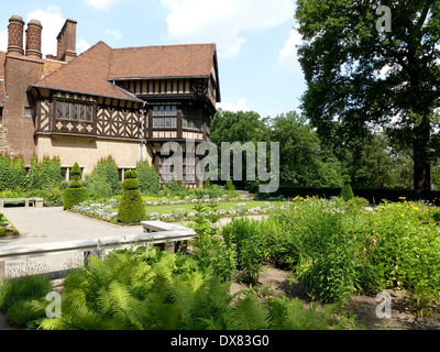 detail of the Schloss Cecilienhof, a castle in Potsdam (Germany) Stock Photo