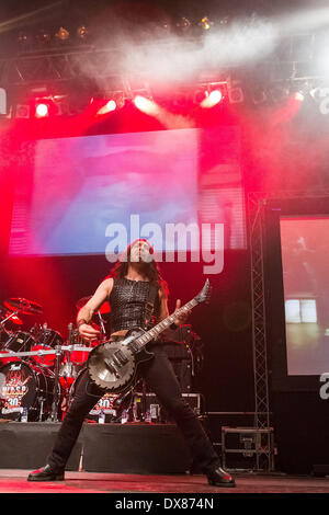 Mike duda w a s p performing live hi-res stock photography