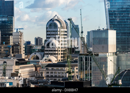 54 Lombard Street in the City of London, former headquarters of Barclays Bank Stock Photo