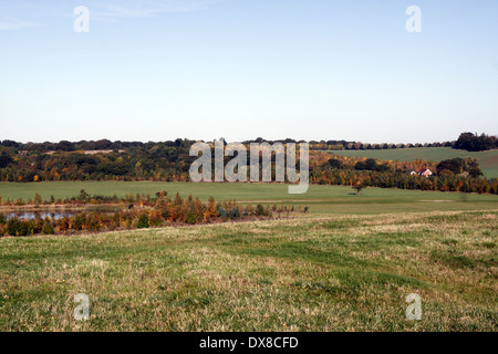 ESSEX COUNTRYSIDE IN AUTUMN. UK. Stock Photo