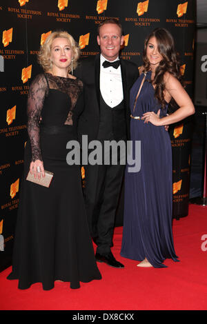 London, UK. 18th Mar, 2014. Katy Cavanagh, Antony Cotton and Brooke Vincent attending the RTS Awards 2014 at Grosvenor House Hotel on March 18, 2014 in London, England. © dpa/Alamy Live News Stock Photo