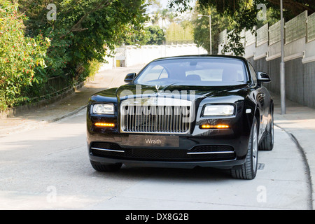 Rolls-Royce Wraith Top Class Sedan 2014 Model Stock Photo