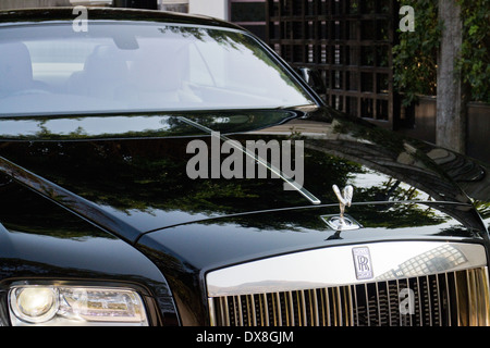 Rolls-Royce Wraith Top Class Sedan 2014 Model Stock Photo