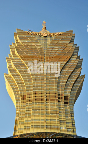 Gran Lisboa casino Macau China Stock Photo