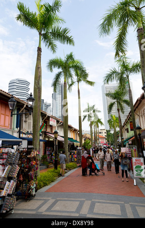 Arab Street District in Singapore Stock Photo