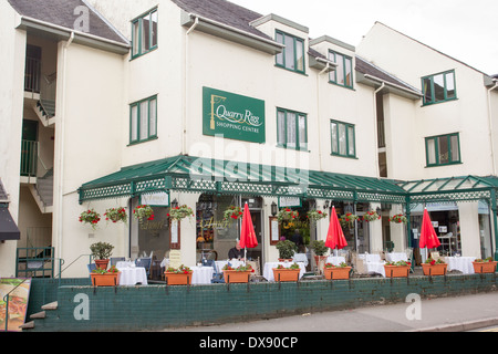 Quarry Rigg Shopping Centre Bowness on Windermere Stock Photo