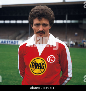 football, Bundesliga, 1979/1980, Fortuna Duesseldorf, team presentation, portrait Gerd Zimmermann Stock Photo