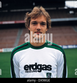 football, Bundesliga, 1979/1980, Borussia Moenchengladbach, team presentation, portrait Ulrich Wielandt Stock Photo