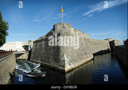 Fortification of Ceuta, Spain. The Royal Walls of Ceuta. Spanish ...