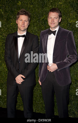 Christopher Bailey and Simon Woods London Evening Standard Theatre Awards held at The Savoy London England 25.11.12 Featurin Stock Photo Alamy