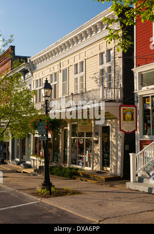 Main Street, Cooperstown, NY Stock Photo
