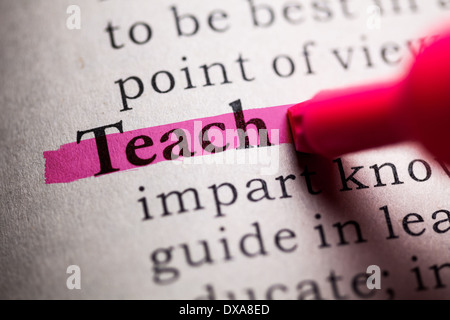 TEACH DICTIONARY DEFINITION visual data 5