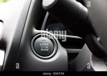 start stop engine Stock Photo