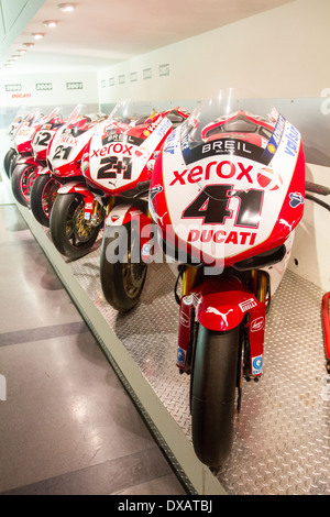 Ducati Museum, Bologna, Emilia Romagna, Italy Stock Photo