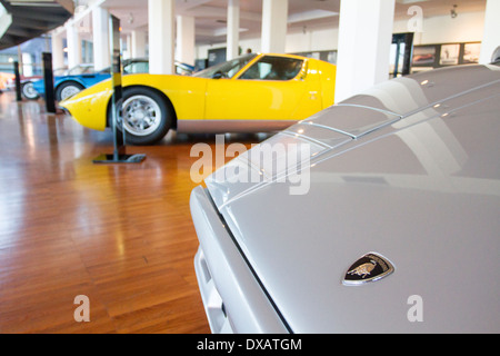 Lamborghini Museum, Bologna, Emilia Romagna, Italy Stock Photo