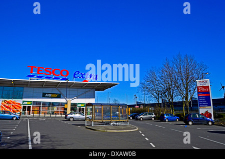 Tesco Extra Wembley, London Borough of Brent, London, England, United Kingdom Stock Photo