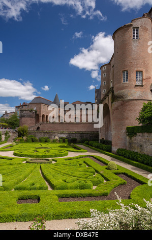 View from the Berbie palace in Albi. France Stock Photo