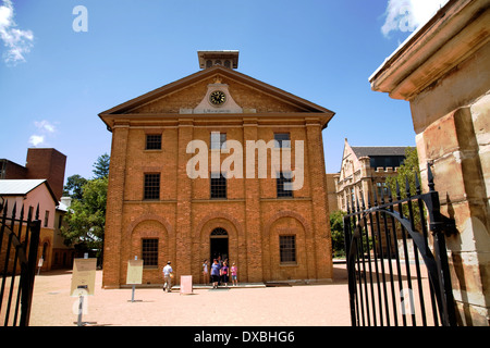 hyde park barracks museum in macquarie street,sydney, a former prison to house convicts Stock Photo