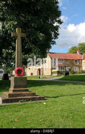 war memorial Hutton le Hole North Yorkshire England UK c. 2009 David Hunter Stock Photo