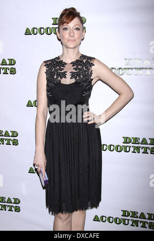 Judy Greer attending the after party for the premiere of ‘Dead Accounts’, held at Gotham Hall. Featuring: Judy Greer attending Stock Photo
