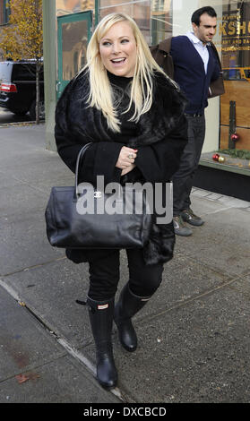 Meghan McCain out and about in West Village. Featuring: Meghan McCain out and about in West Village. Where: New York City, Unit Stock Photo