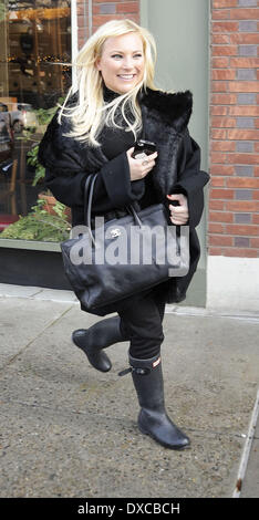 Meghan McCain out and about in West Village. Featuring: Meghan McCain out and about in West Village. Where: New York City, Unit Stock Photo