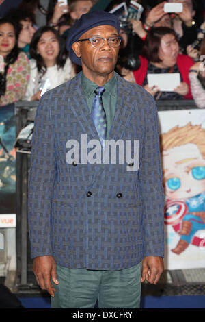 Samuel L Jackson arriving at the Captain America: The Winter Soldier UK Premiere, Westfield, London. 20/03/2014/picture alliance Stock Photo