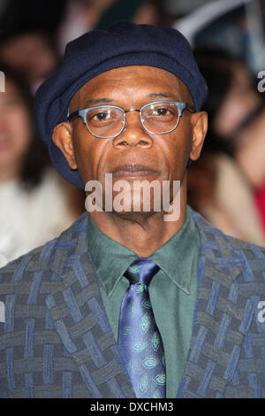 Samuel L Jackson arriving at the Captain America: The Winter Soldier UK Premiere, Westfield, London. 20/03/2014/picture alliance Stock Photo