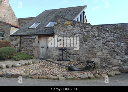 Exterior of Fife Folk Museum Ceres Scotland  March 2014 Stock Photo