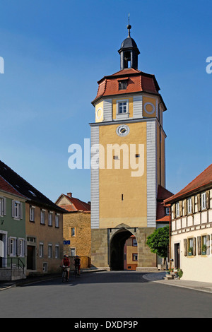 Upper Gate, Mainbernheim Stock Photo