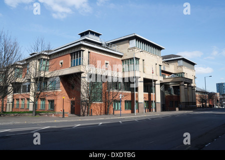 Sheffield Combined Law Courts England UK British criminal court building Stock Photo