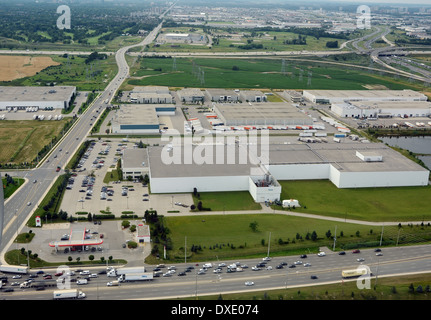 Industrial area near Toronto, Canada Stock Photo