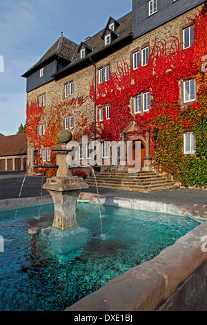 Castle, Lauterbach, district Vogelsbergkreis, Hesse, Germany Stock Photo