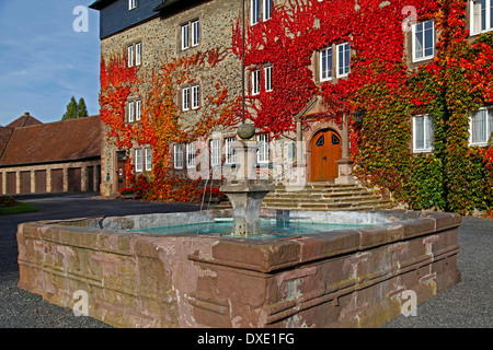 Castle, Lauterbach, district Vogelsbergkreis, Hesse, Germany Stock Photo