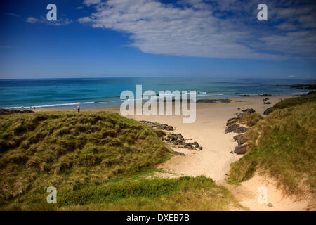 Beach scene, Islay, Scottish Islands. Stock Photo