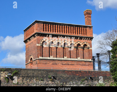 St Pancras water tower, now called 'Waterpoint', near St Pancras railway station, London, England, UK Stock Photo