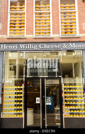 Cheese shop in Amsterdam Stock Photo