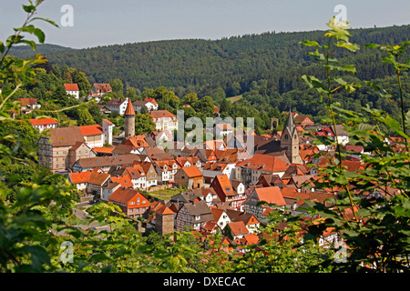 Spangenberg, Schwalm-Eder district, Hesse, Germany Stock Photo