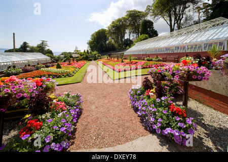 Ardencraig Gardens, Rothesay,Isle of Bute Stock Photo