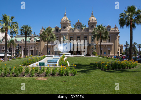 The famous Monte Carlo Casino in Monaco. Stock Photo